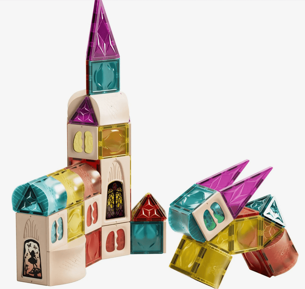 TOPBRIGHT MagArt 64 Magnet-Tile Konstruktionsset für Kinder

