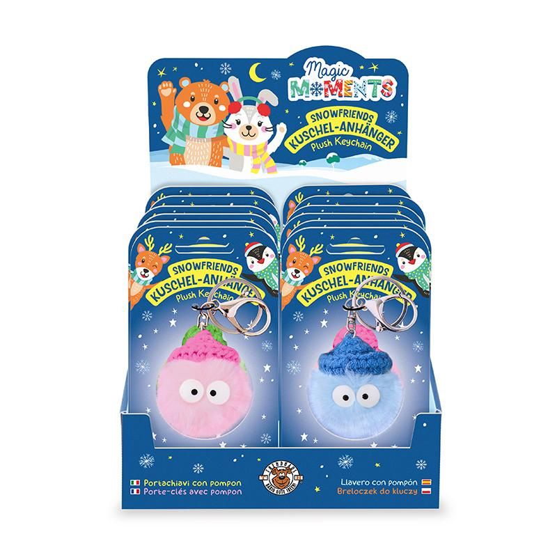 Trendhaus Wichtel-Anhänger mit Karabiner und Schlüsselring
