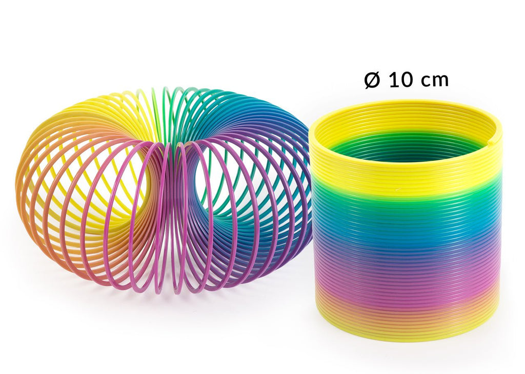Springspirale XXL – Retro-Spielzeug mit 10 cm Durchmesser
