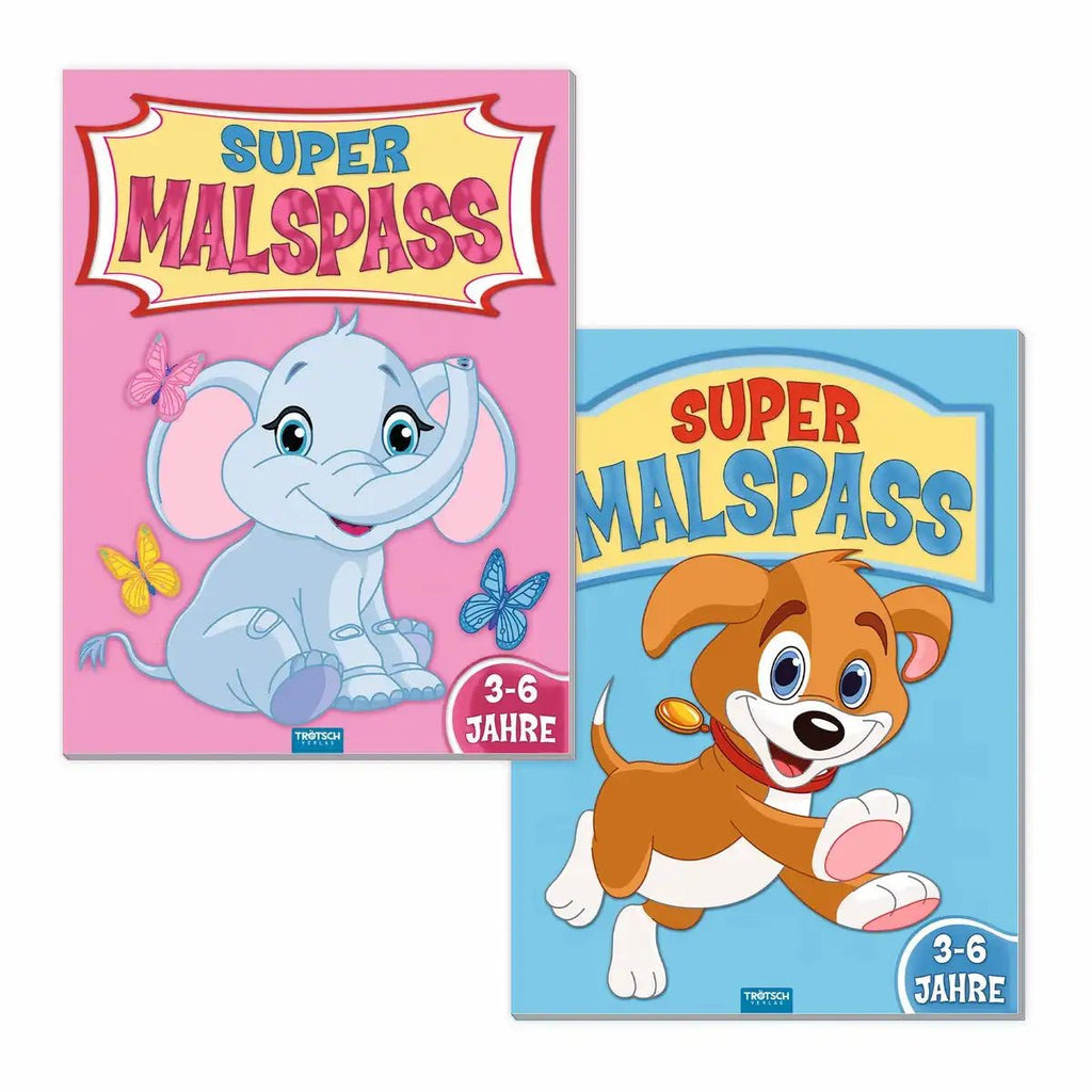 TRÖTSCH Malbuch Super Malspaß ab 3 Jahren
