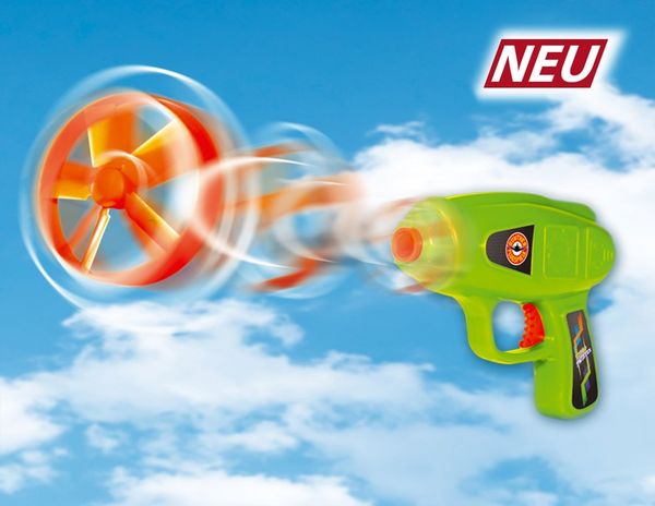Turbo Twister, Propellerflugspiel mit Startpistole - Günther