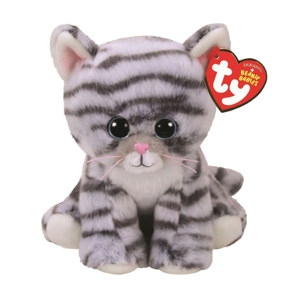 Ty Beanie Babies Katze Millie grau getigert - Ty