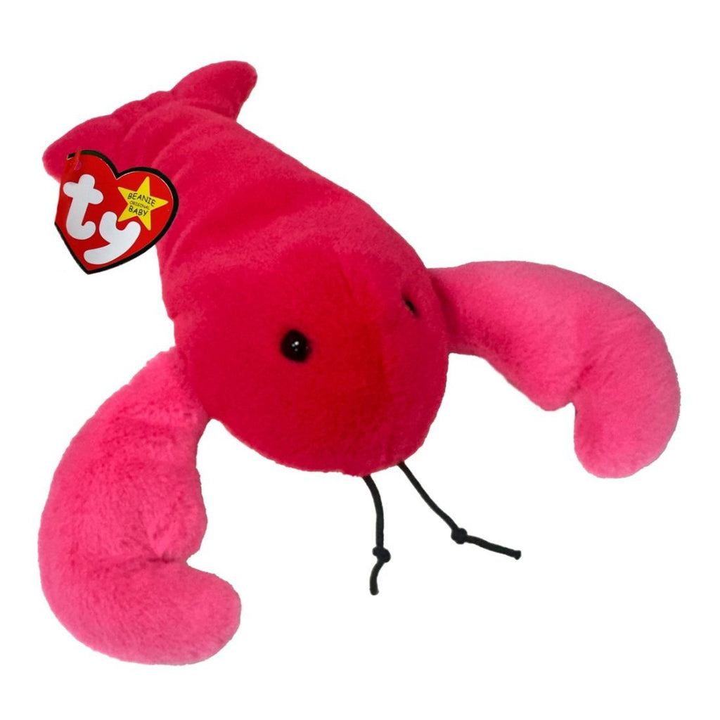 TY Beanie Babies Louie Lobster Hummer Plüschtier 30 Jahre
