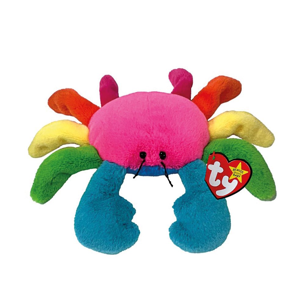 TY Beanie Babies Scuttle II Krebs Plüschtier 15 cm
