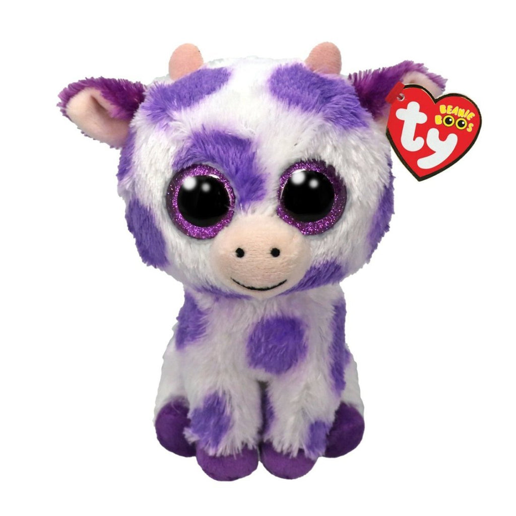 Ty Beanie Boos Kuh Ethel violett - Ty