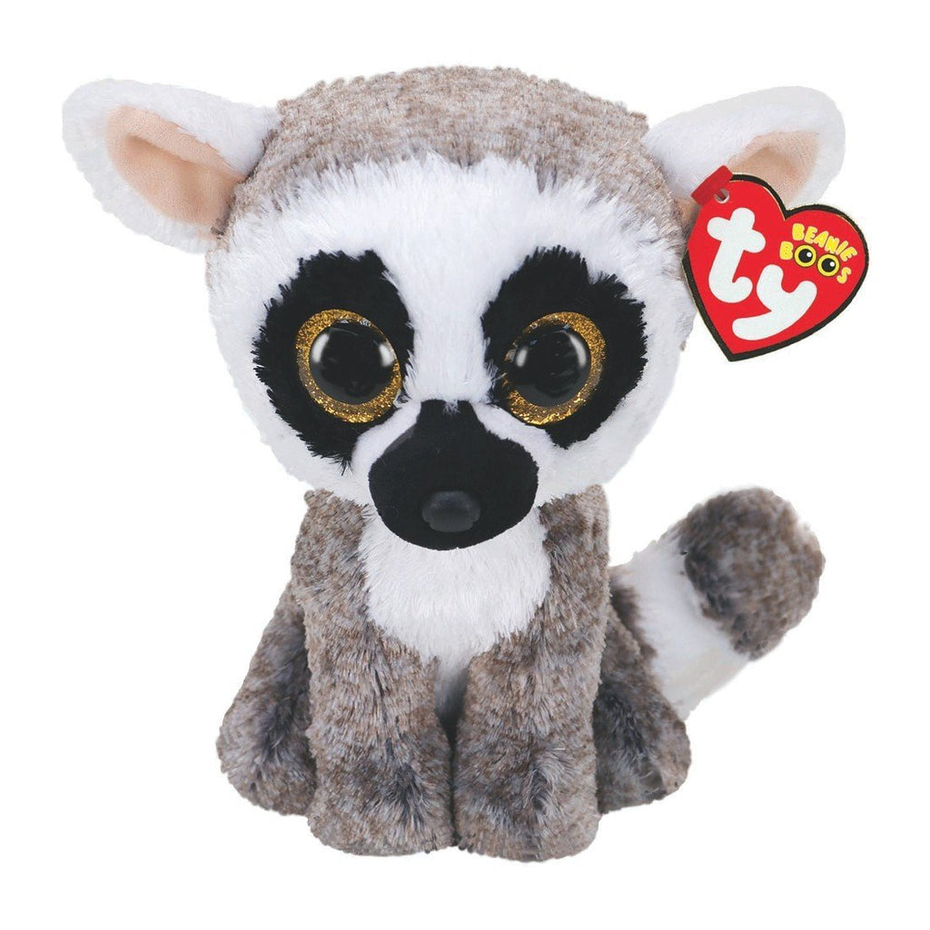 TY Beanie Boos Linus Lemur Plüschtier 15 cm
