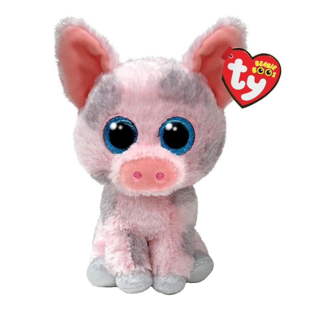 Ty Beanie Boos Schwein Hambone gefleckt, Stofftier - Ty