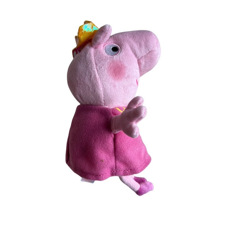 TY Beanie Peppa Pig Princess Wutz, Plüsch Figur 15 cm - Ty