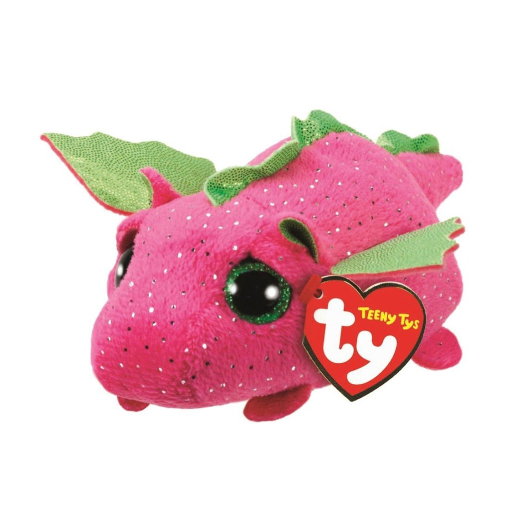 TY Teeny Tys Drache Darby Stapeltier 10 cm pink
