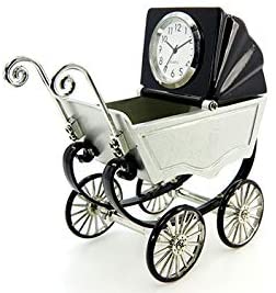 Uhr - Clock Kinderwagen - Siva