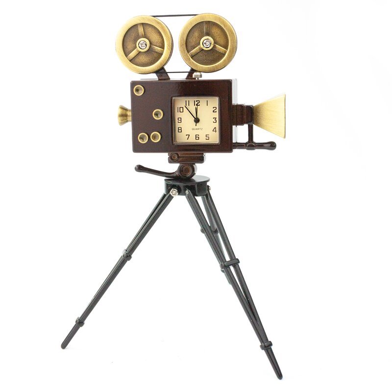 Uhr - Clock Movie Camera - Siva