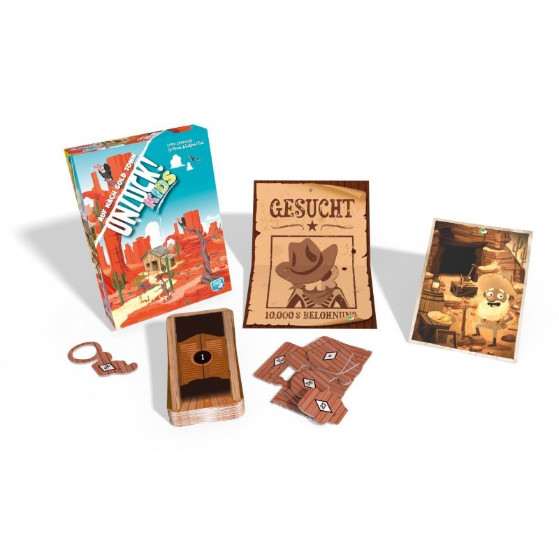 Unlock! Kids Auf nach Gold Town - Asmodee