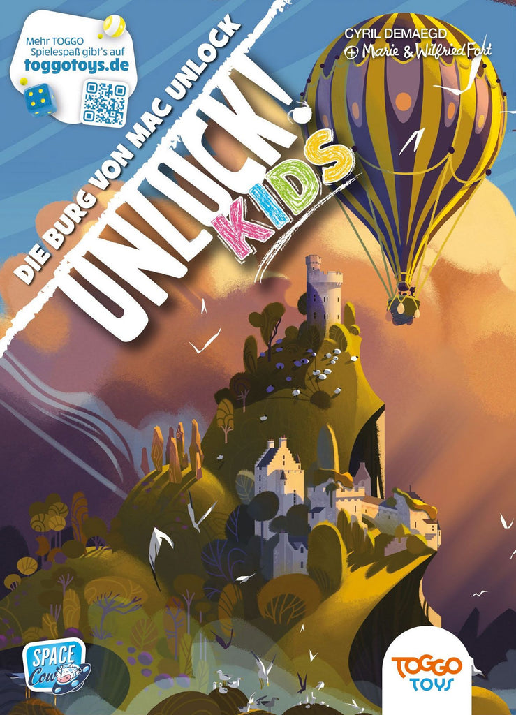 Unlock! Kids Die Burg von Mac Unlock Kartenspiel ab 6 Jahren Detektivspiel
