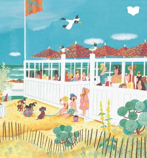 Unser Tag am Meer Kinderbuch mit Strand, Wellen, Eis und sommerlichen Szenen
