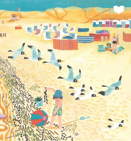 Unser Tag am Meer Kinderbuch mit Strand, Wellen, Eis und sommerlichen Szenen