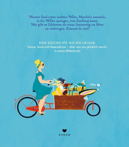 Unser Tag am Meer Kinderbuch mit Strand, Wellen, Eis und sommerlichen Szenen