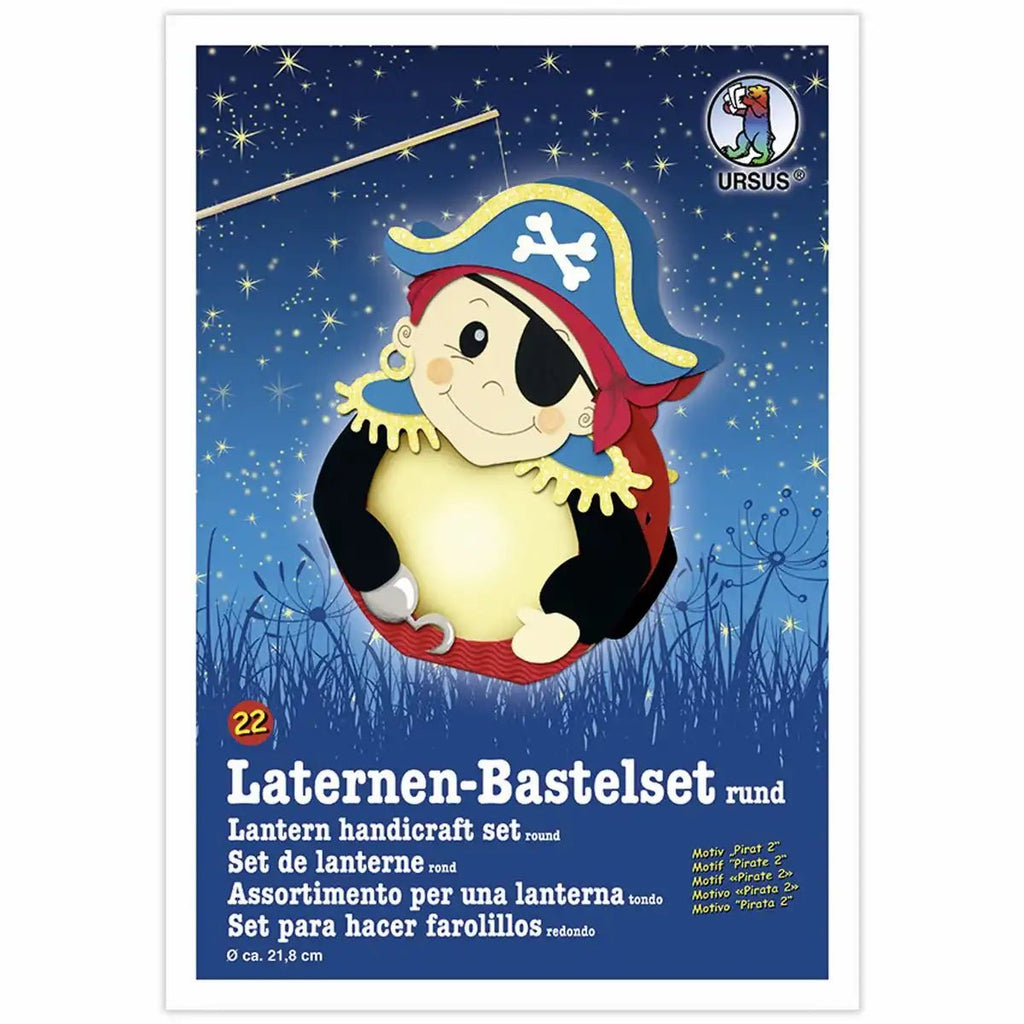 Bastelset Pirat nach St Martin Laternenumzug Basteln ab 3 Jahren