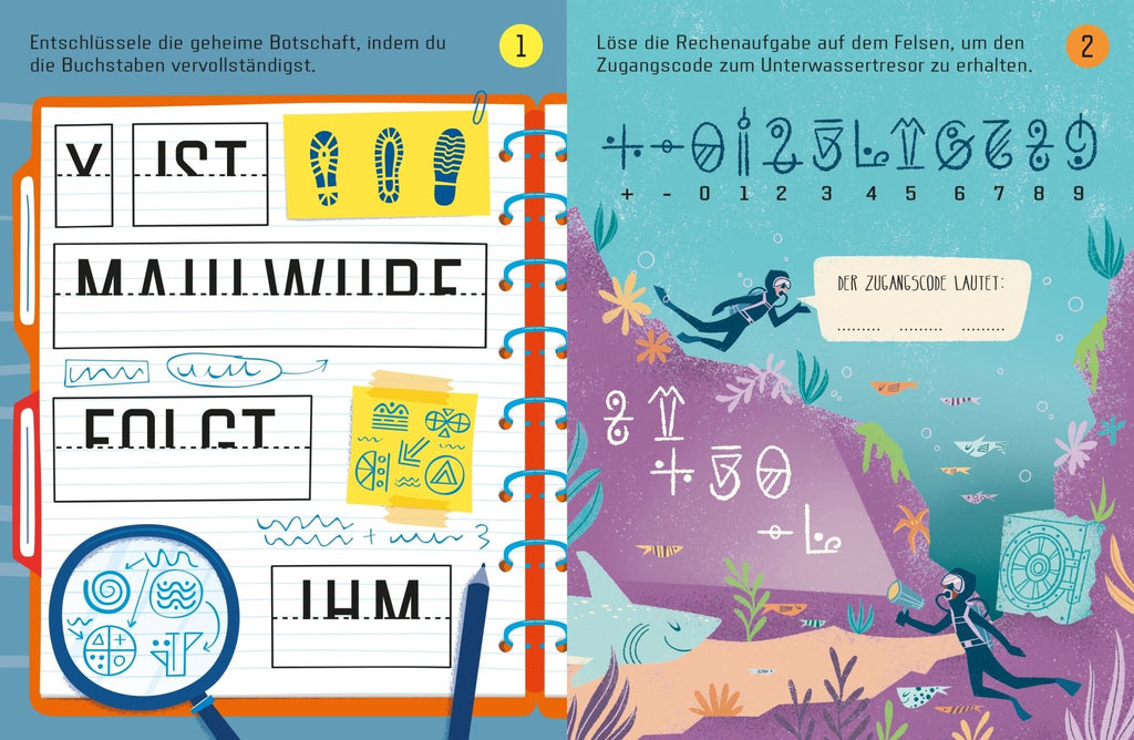 Usborne Minis: Geheim! Botschaften entschlüsseln - DTV Verlag