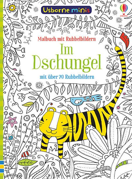 Usborne Minis - Malbuch: Im Dschungel - DTV Verlag