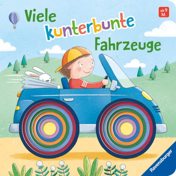 Viele kunterbunte Fahrzeuge - Ravensburger