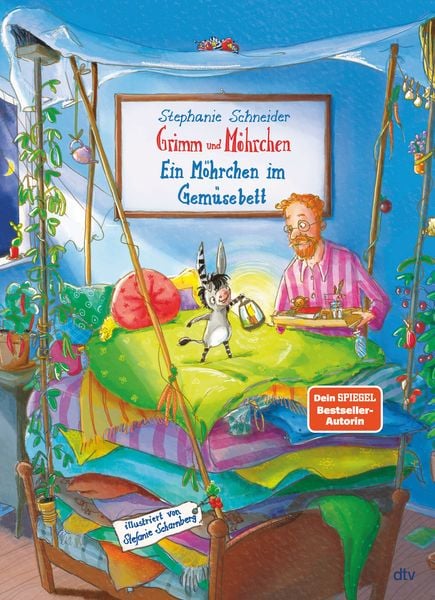 Vorlesebuch: Grimm und Möhrchen – Ein Möhrchen im Gemüsebett - DTV Verlag