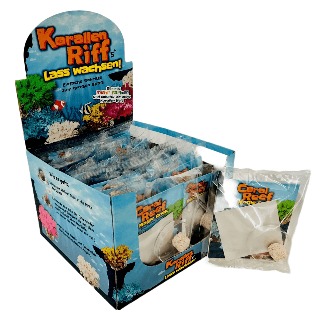 DIY Magic Rock Coral Reef Experiment für Kinder
