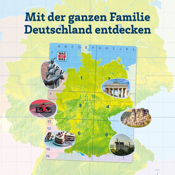 Deutschland entdecken im Quizspiel für Familien und Schulen