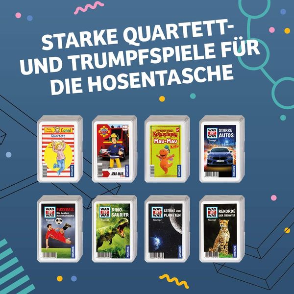 WAS IST WAS Kartenspiel - Starke Autos - Kosmos