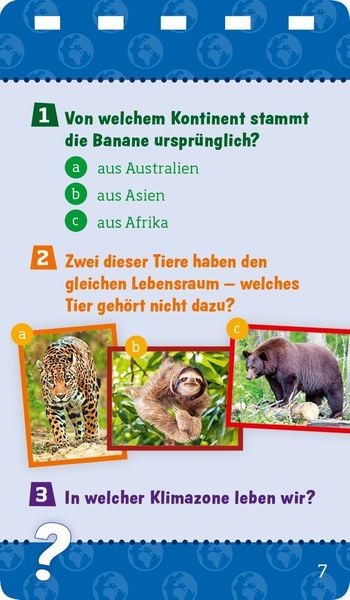 Was ist Was - Quiz !? - Spiralbindung - Erde - Tessloff