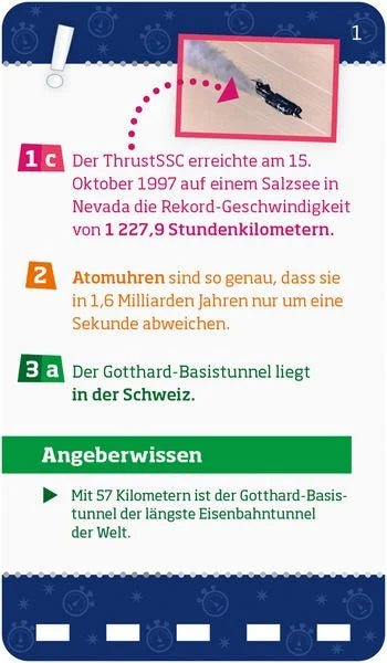 Was ist Was - Quiz !? - Spiralbindung - Rekorde der Technik - Tessloff