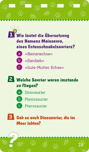 Was ist Was - Quiz !? - Spiralbindung - Tiere - Tessloff