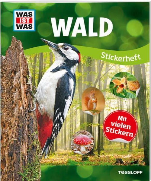 Was ist Was - Stickerheft - Wald - Tessloff