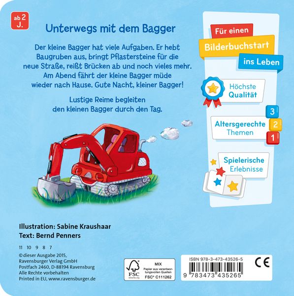 Was machst du, kleiner Bagger? - Ravensburger