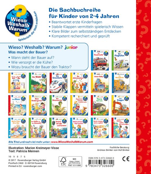 Was macht der Bauer? / Wieso? Weshalb? Warum? Junior Bd. 62 - Ravensburger