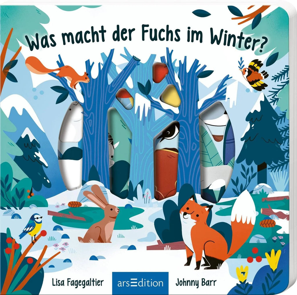 Was macht der Fuchs im Winter – Pappbilderbuch ab 18 Monaten
