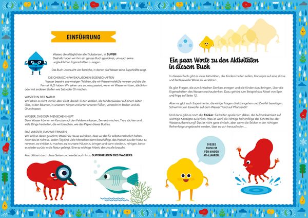 Rätsel und Experimente rund ums Thema Wasser ab 8 jahren

