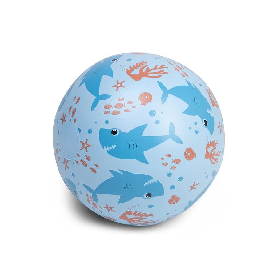 Aufblasbarer Strandball Hai Design für Kinder ab 3 Jahren Ø 51 cm
