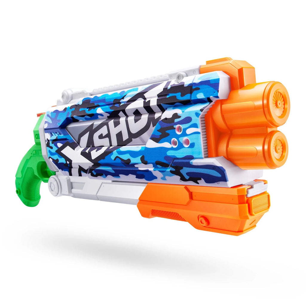 XSHOT Fast-Fill Skins Wasserblaster mit Pump-Action, 700 ml Tank, 9 m Reichweite