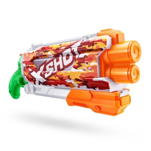 XSHOT Fast-Fill Skins Wasserblaster mit Pump-Action, 700 ml Tank, 9 m Reichweite
