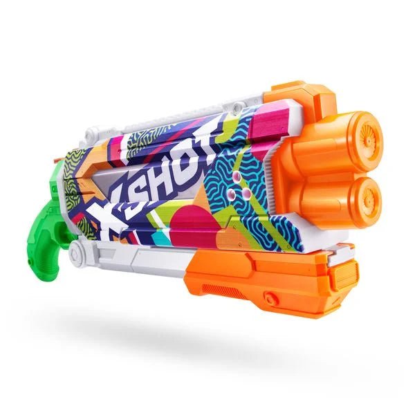 XSHOT Fast-Fill Skins Wasserblaster mit Pump-Action, 700 ml Tank, 9 m Reichweite