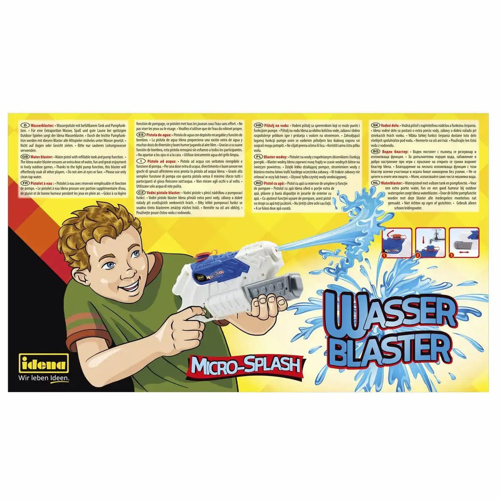 Outdoor Wasserblaster mit manuellem Pumpmechanismus
