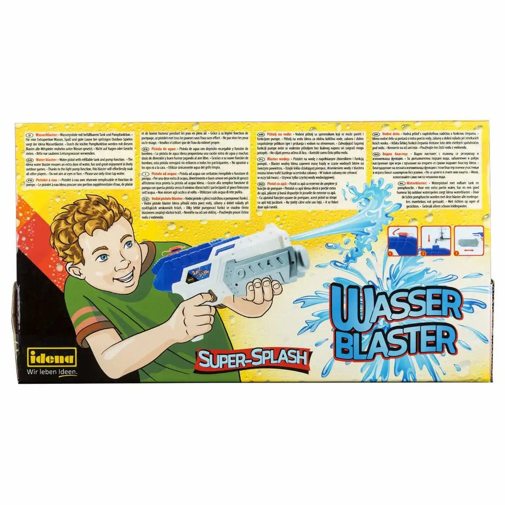 Kinder-Wasserpistole groß 250 ml für Sommerduelle