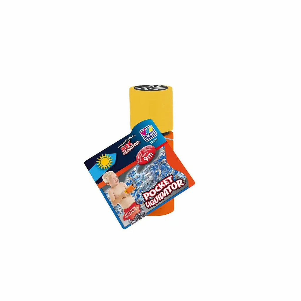 Mini Schaumstoff-Blaster für Kinder ab 3 Jahren in Gelb