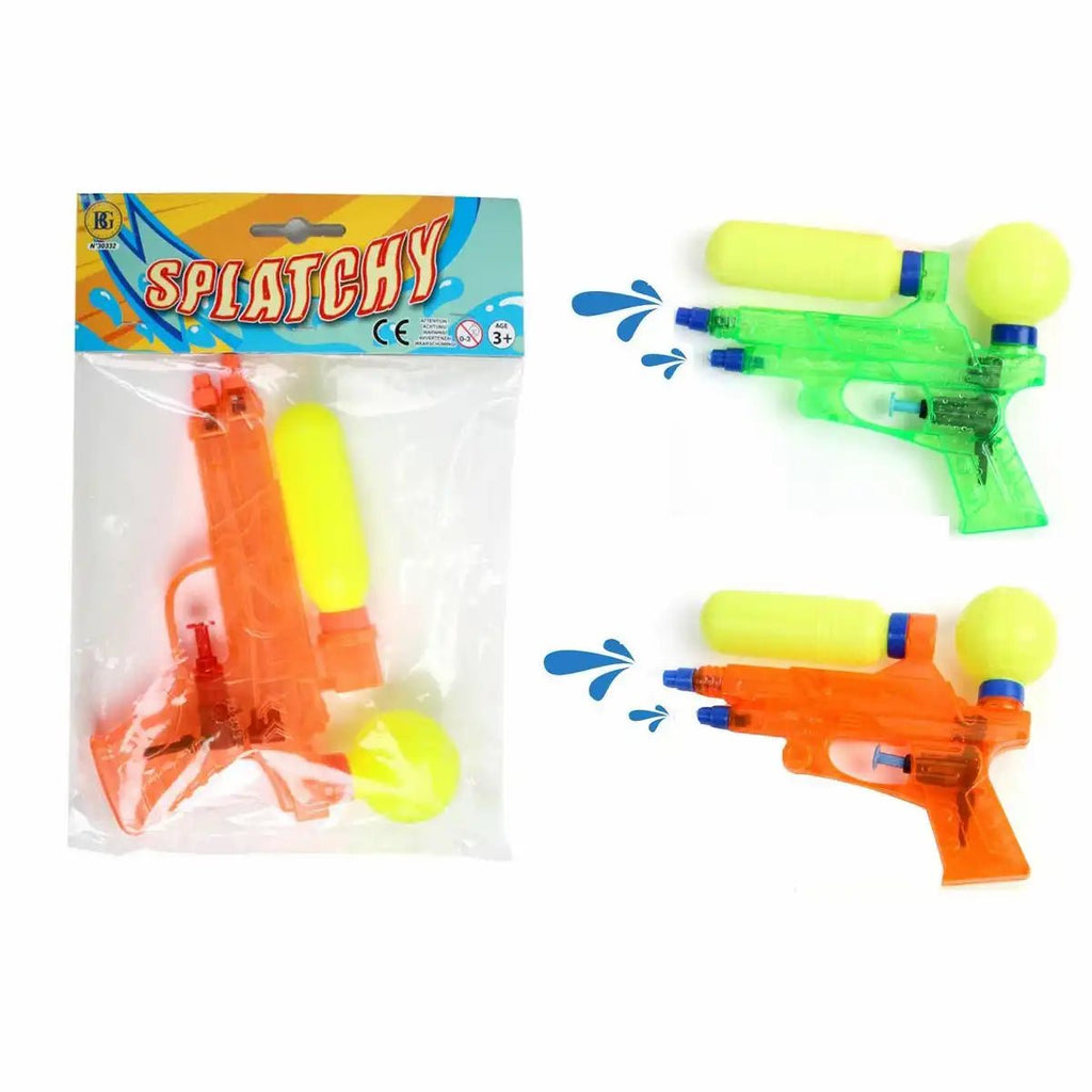 Splatchy Doppelschuss Wasserpistole 17 cm ab 3 Jahren