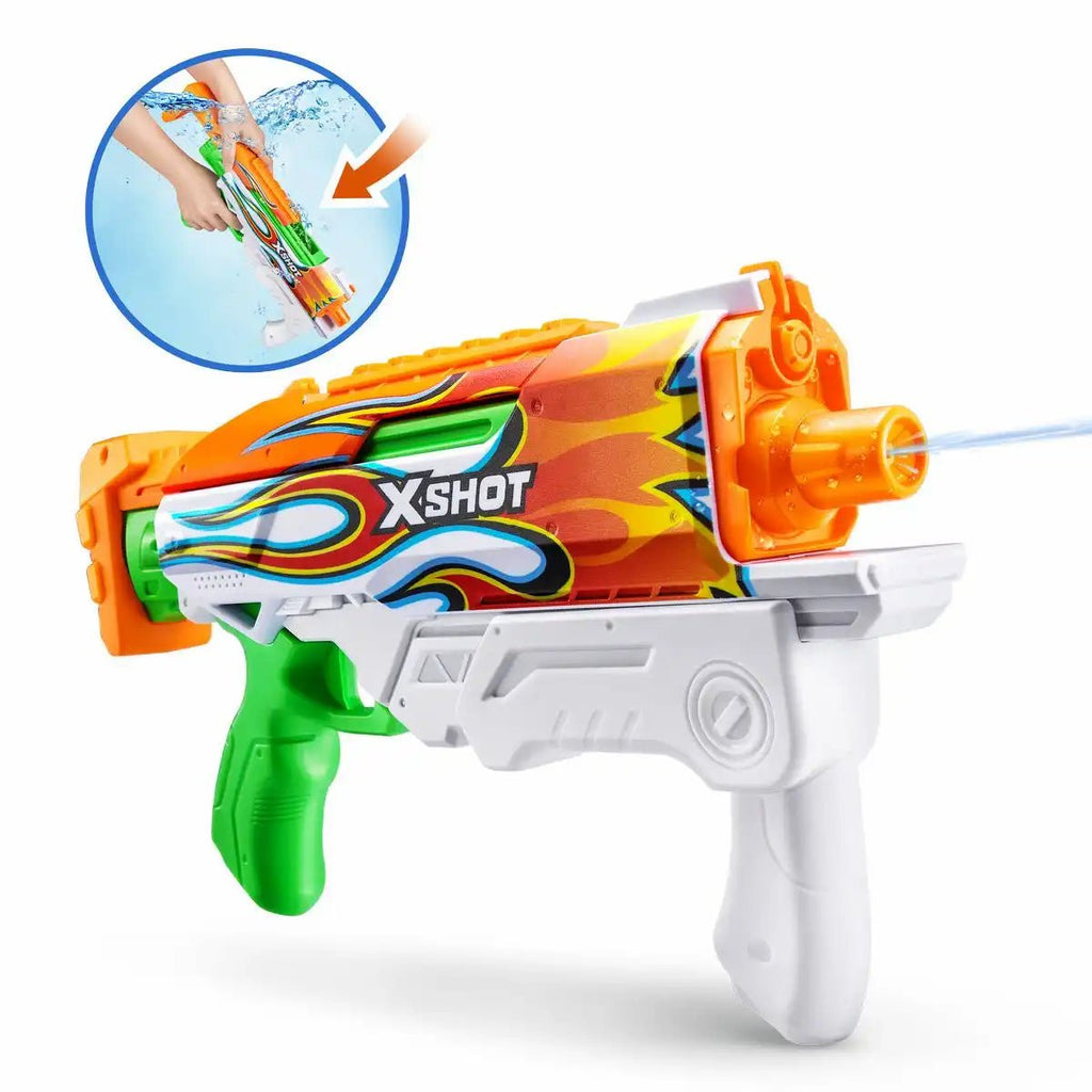 Mega Water Gun 10 m Reichweite – XSHOT Hyperload Skins