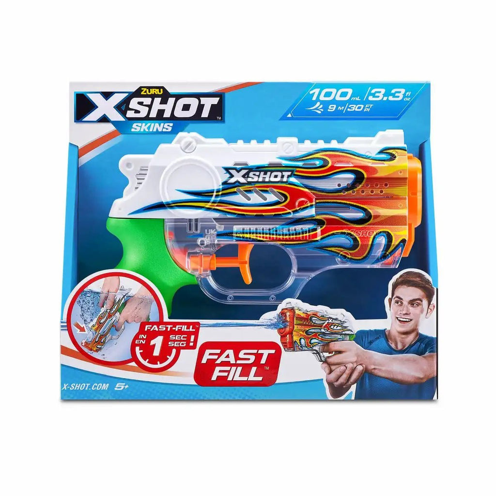 Kompakte Nano Wasserpistole mit 100 ml Tank und 1 s Füllzeit