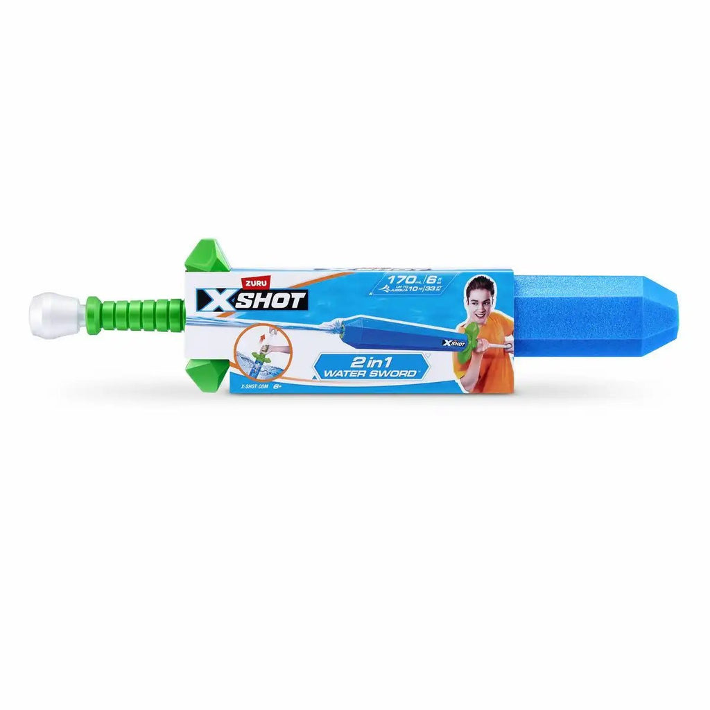 XSHOT Sword Blaster Wasserpistole mit Schaumstoffklinge ab 5 Jahren