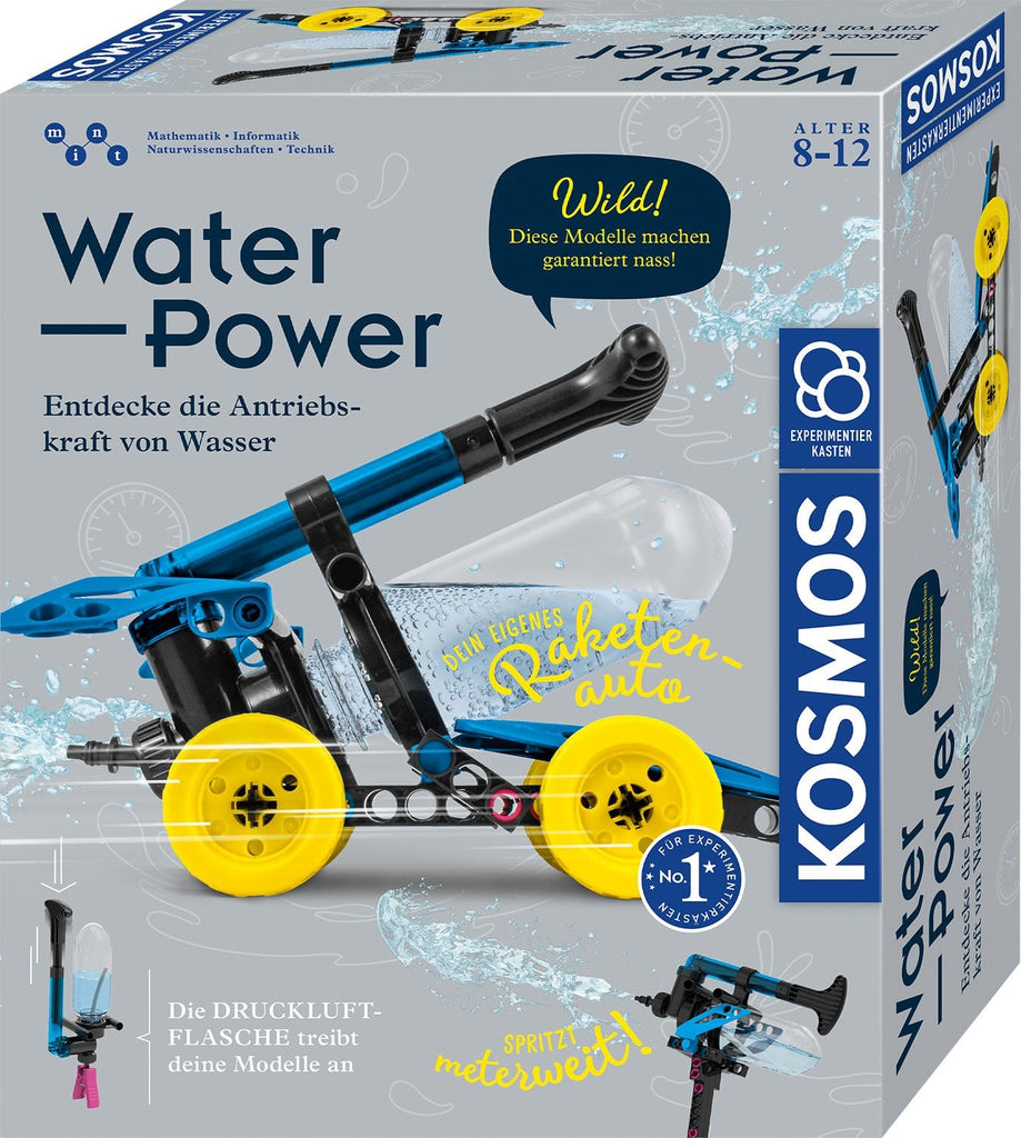 Water Power, Wasserkraft und Druckluft, Experimentierkasten - Kosmos