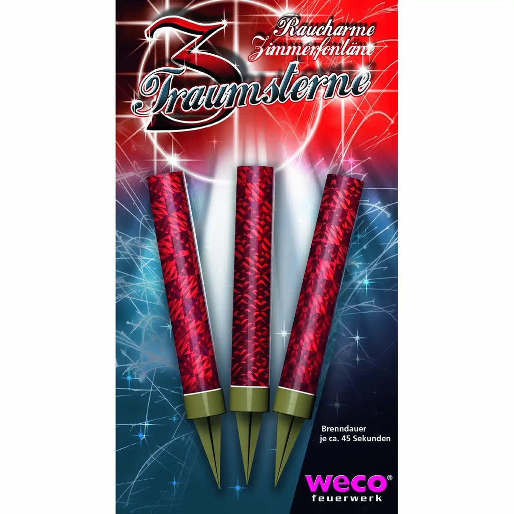 Weco Traumsterne 3er Set Zimmerfontänen mit Flaschenclip F1