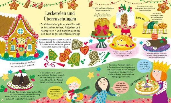 Weihnachtliches Bilderbuch über Bräuche und Feste weltweit 